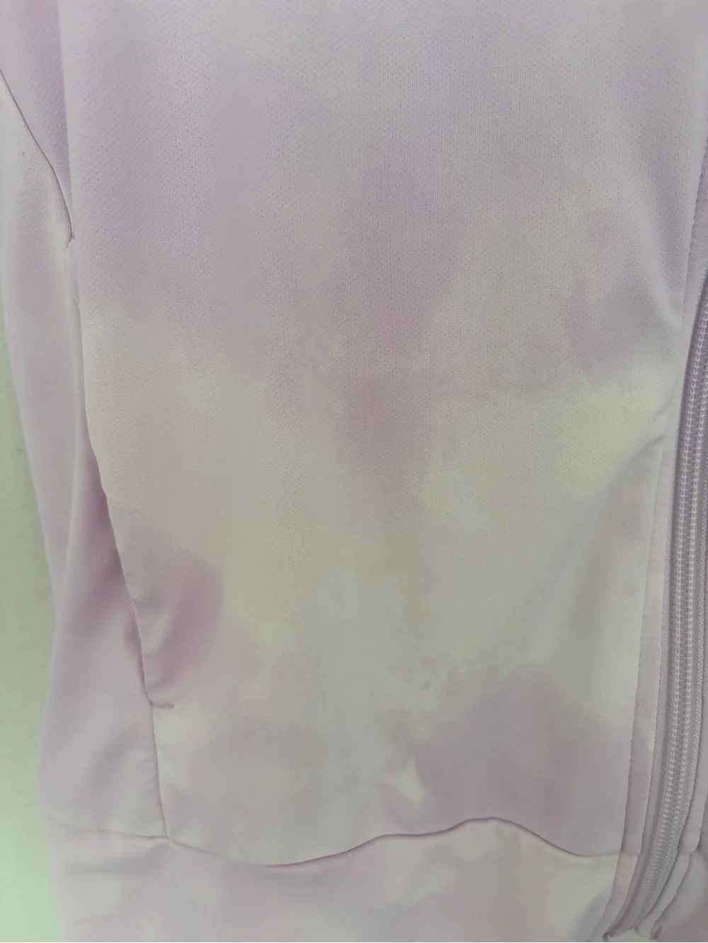 Uniqlo Kids Pastel Lavender Tie-Dye Zip Hoodie